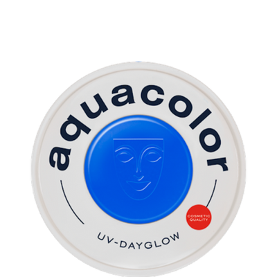 Aquacolor UV Leuchtfarbe 30ml | blau-Kryolan-Deinparadies.ch