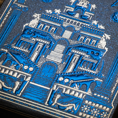 Babylon Playing Cards | Riffle Shuffle Blau-Murphy's Magic-Deinparadies.ch