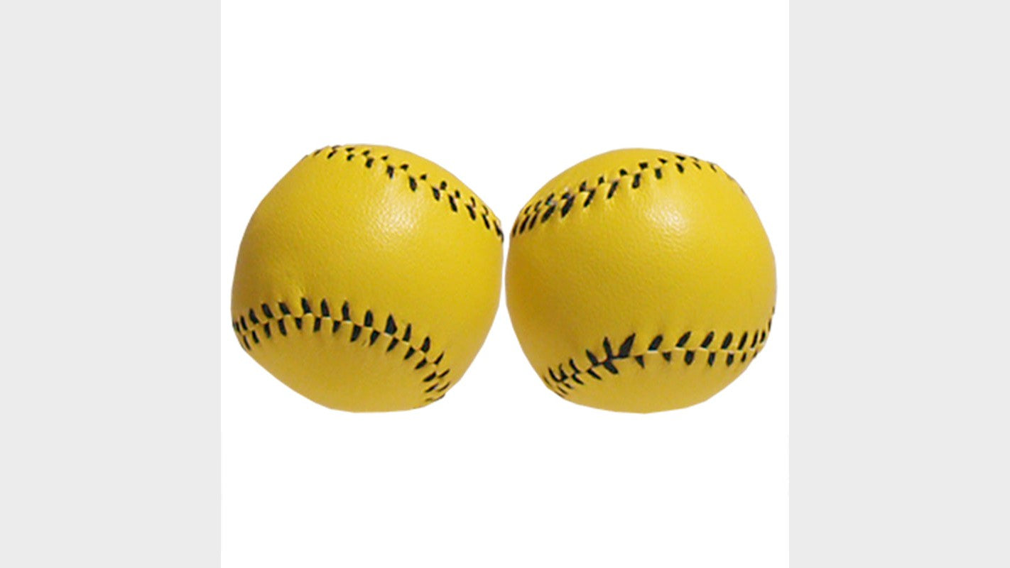 Chop Cup Baseball | 2-Ballset - 2.5cm / Gelb - Leo Smetsers