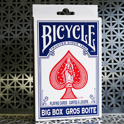 Bicycle Big Cards Riesenkarten Blau-US Playing Card Co.-Deinparadies.ch