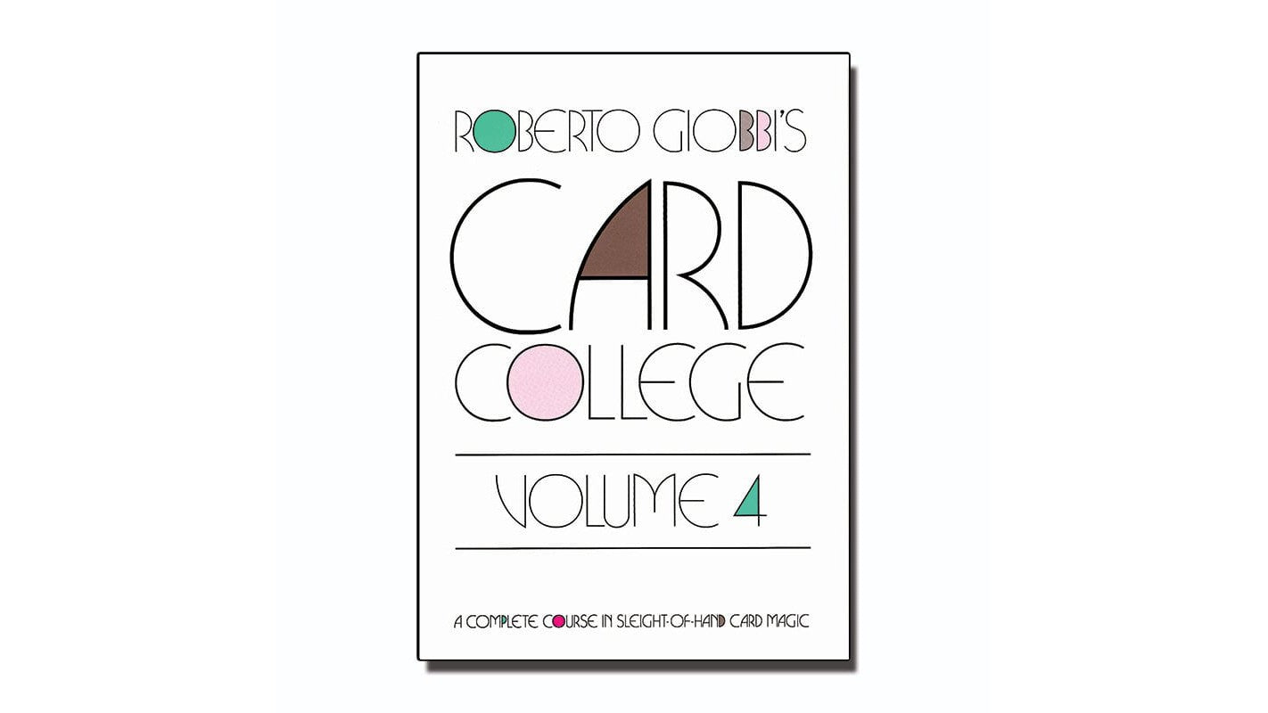 Card College 1-5 by Roberto Giobbi Band 4-Roberto Giobbi-Deinparadies.ch