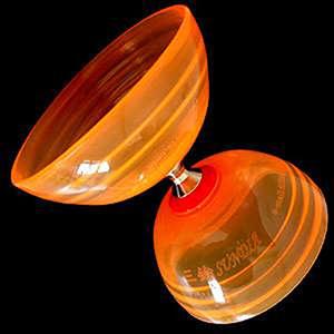 Diabolo Sundia Shining 3K Freilauf orange-Sundia-Deinparadies.ch