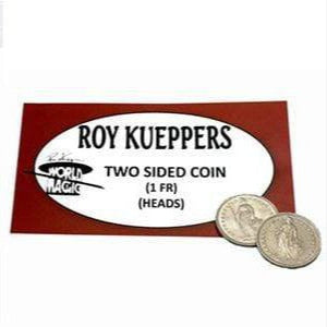 Doppelkopf-Münze 1-Franken Roy Kueppers bei Deinparadies.ch