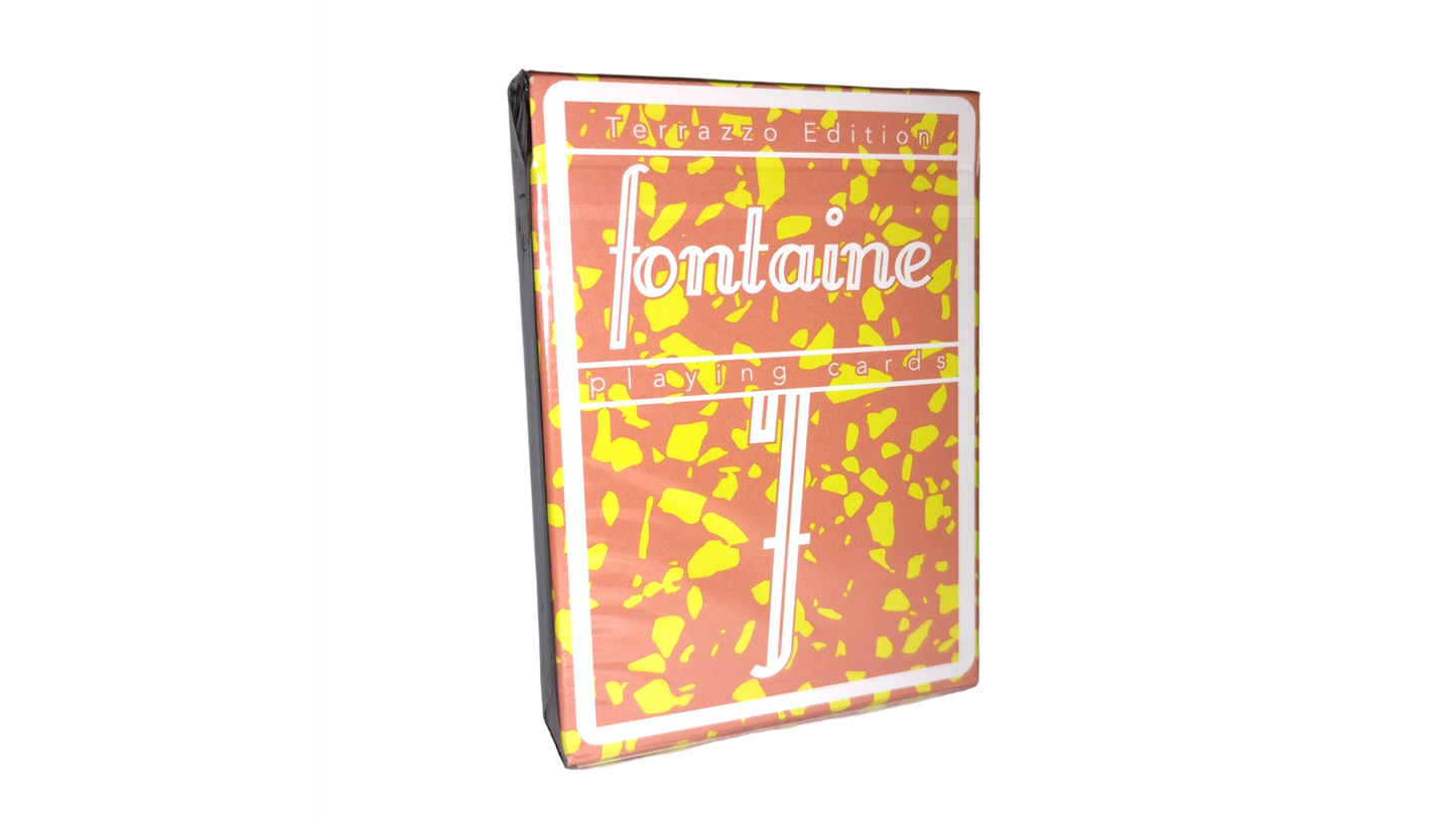 Fontaine Collection Playing Cards Terrazzo Fontaine Cards bei Deinparadies.ch