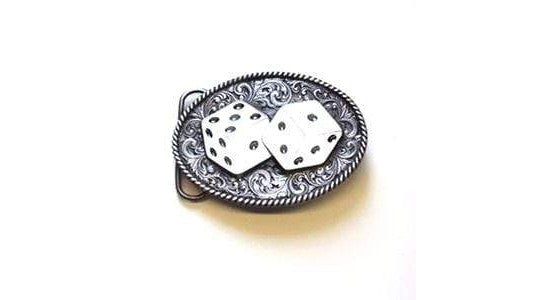 Belt Buckle Rodeo Dice Tanside Ltd. at Deinparadies.ch