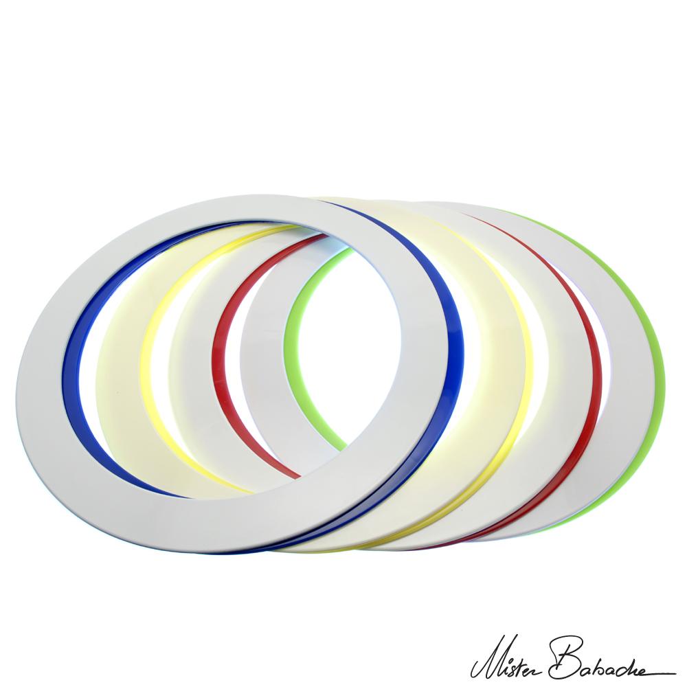 Jonglierring Reverso 32cm weiss-farbig orange-Jonglerie-Deinparadies.ch