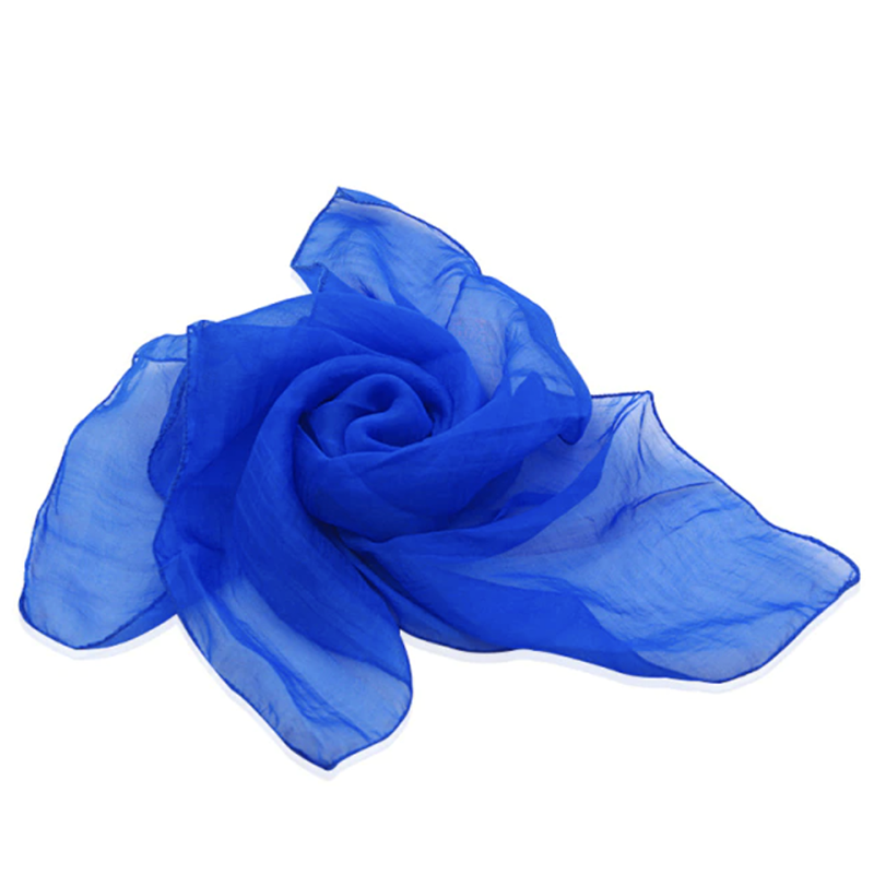 Jongliertuch Chiffontuch 60x60cm blau-Deinparadies.ch-Deinparadies.ch