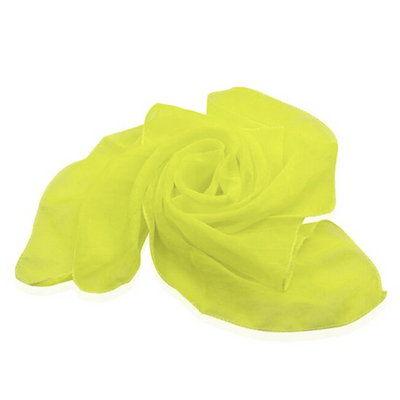 Jongliertuch Chiffontuch 60x60cm gelb-Deinparadies.ch-Deinparadies.ch