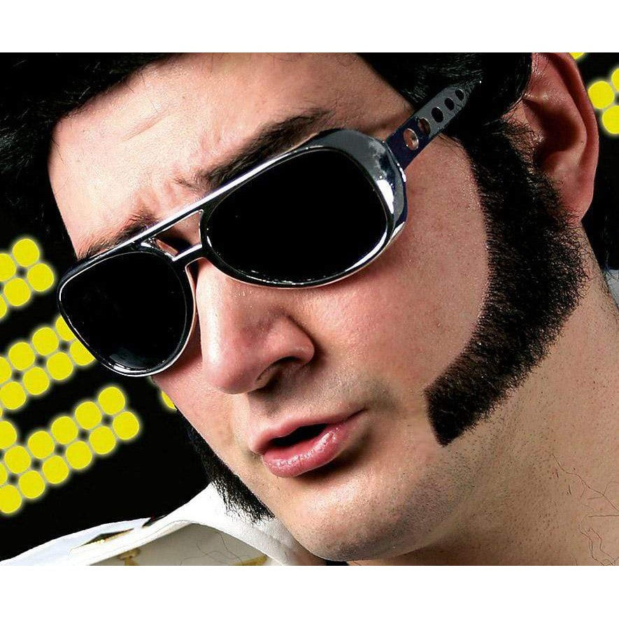 Koteletten gross | Echthaar schwarz-Metamorph-Deinparadies.ch