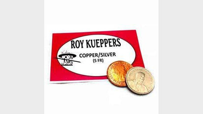 Copper-silver coin (5 Fr-Penny) Roy Kueppers at Deinparadies.ch