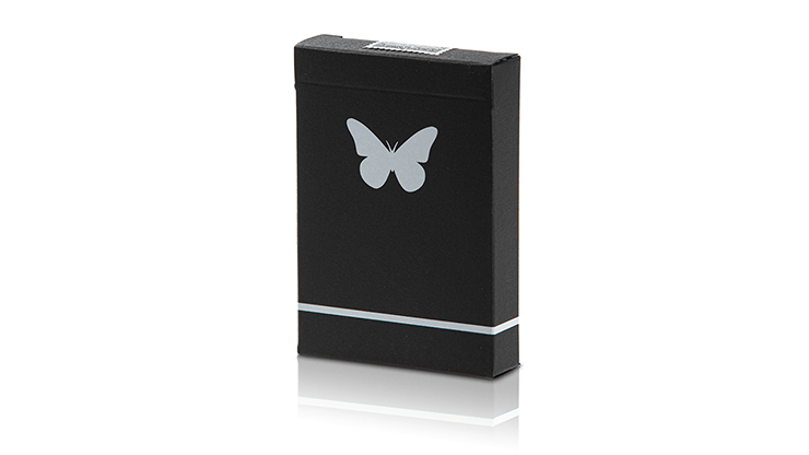 Butterfly Playing Cards Black/White (Marked) Deinparadies.ch bei Deinparadies.ch