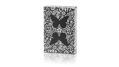 Butterfly Playing Cards Silver (Marked) Murphy's Magic Deinparadies.ch