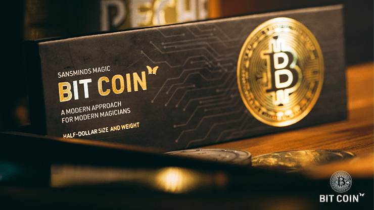Bitcoin Coin Set (3 pcs.) Murphy's Magic Deinparadies.ch