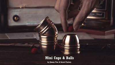 Mini Cups and Balls Messing SF Secret Factory bei Deinparadies.ch