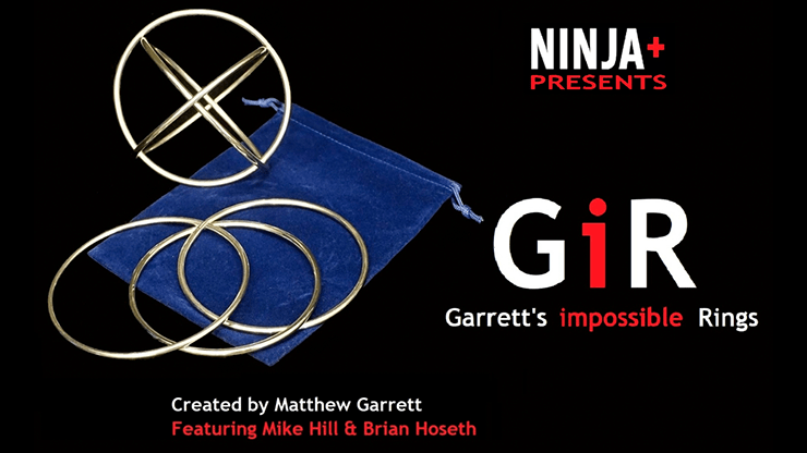 Set di anelli GIR | Matthew Garrett Magia professionale - Matthew Garrett at Deinparadies.ch
