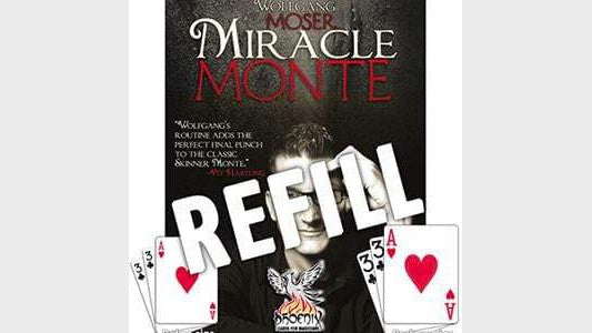 Miracle Monte de Wolfgang Moser Solo recarga (sin instrucciones) Card-Shark en Deinparadies.ch