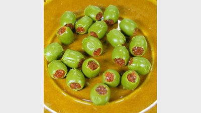 Fournitures de hibou magique rempli de vert olive de 2 cm Deinparadies.ch