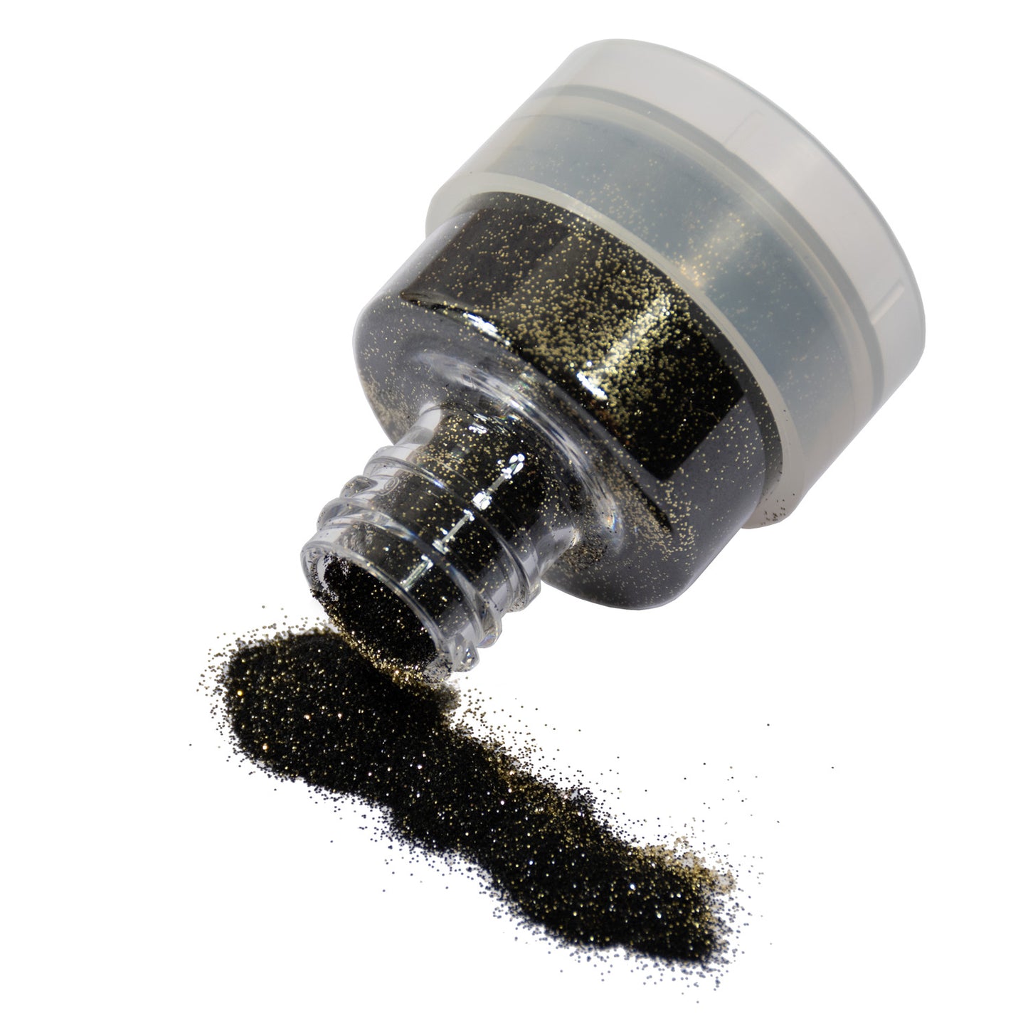 Polyglitter Grimas | loser Glitter | farbig | schwarzgold-Grimas-Deinparadies.ch