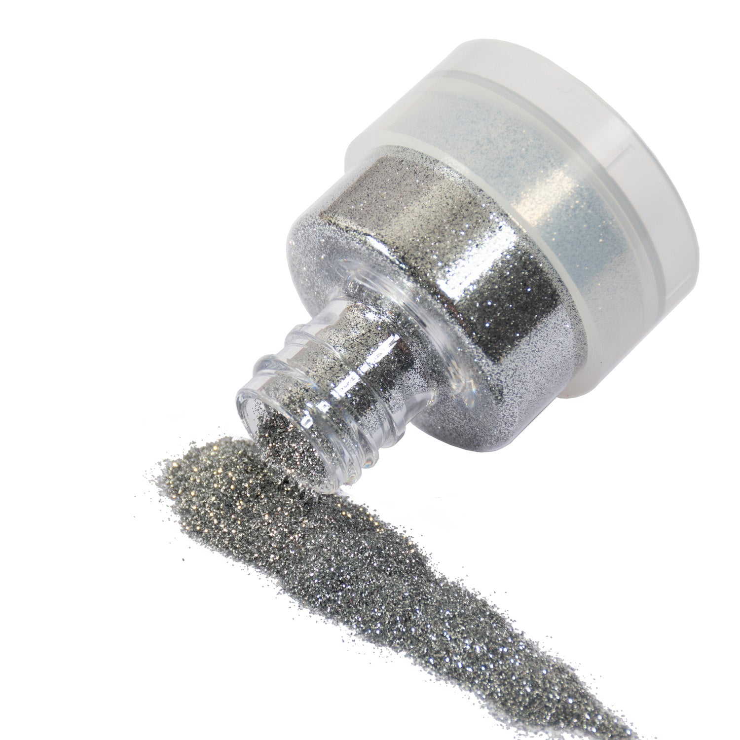 Polyglitter Grimas | loser Glitter | farbig | silber-Grimas-Deinparadies.ch