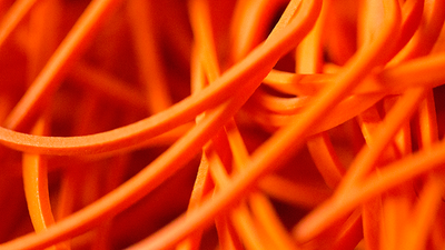 Rainbow Rubber Bands | Large | Grösse 19 Orange-Joe Rindfleisch-Deinparadies.ch