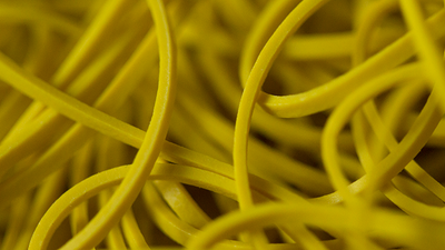 Rainbow Rubber Bands | Mittel | Grösse 16 Gelb-Joe Rindfleisch-Deinparadies.ch