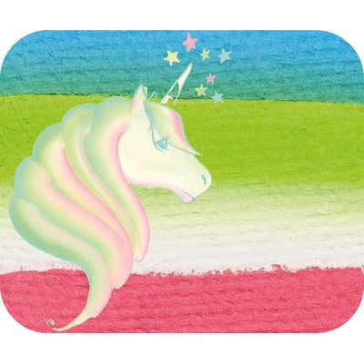Split-Cake Makeup Eulenspiegel | Unicorn-Eulenspiegel-Deinparadies.ch