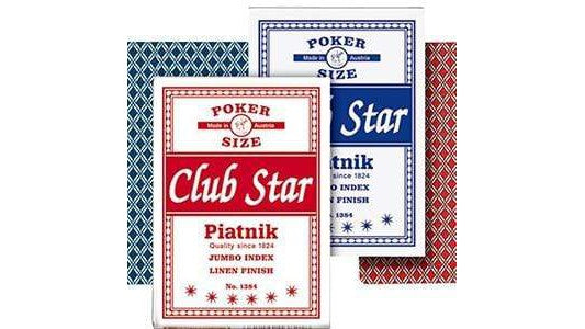 Star Club Poker Deck Piatnik at Deinparadies.ch