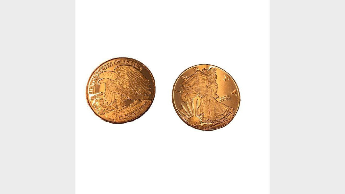 Dollar Coin Copper Magic Owl Supplies Deinparadies.ch