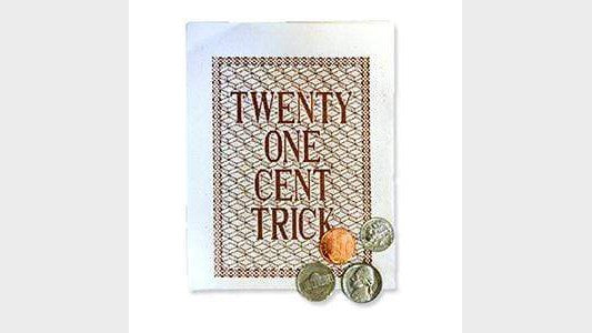 Twenty One Cent Trick Magic Owl Supplies Deinparadies.ch