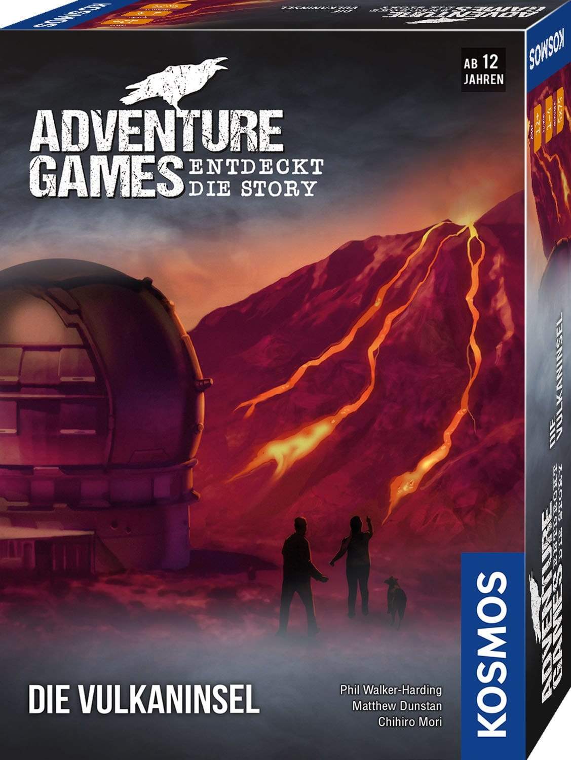 Adventure Games - The volcanic island of Kosmos at Deinparadies.ch