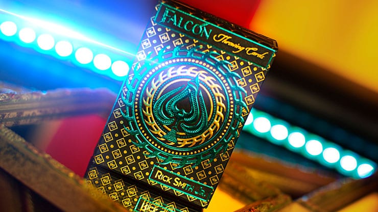 Falcon Razor Throwing Cards Aqua Murphy's Magic bei Deinparadies.ch