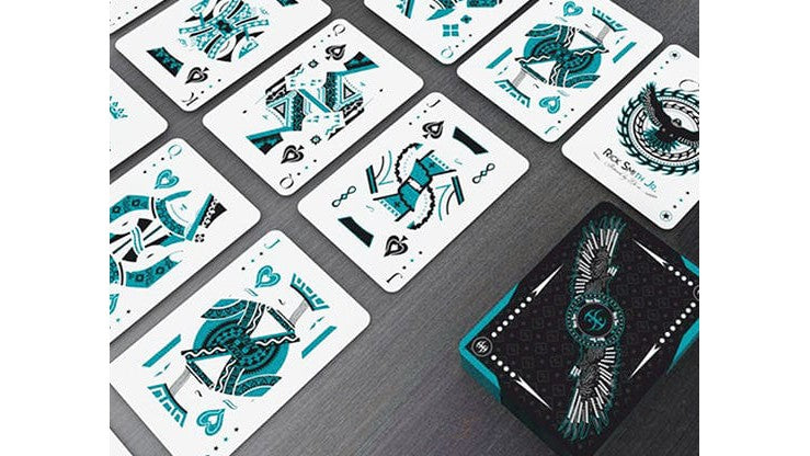 Falcon Razor Throwing Cards Aqua Murphy's Magic bei Deinparadies.ch