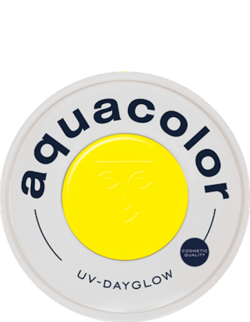 Luce UV Aquacolorfarbe 30ml Kryolan giallo a Deinparadies.ch