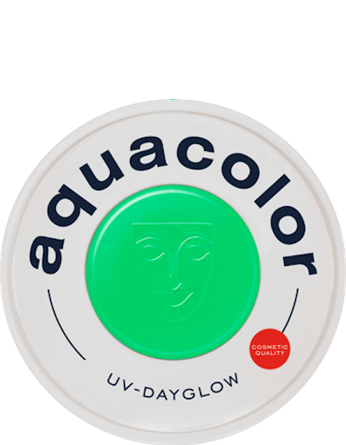 Aquacolor UV Leuchtfarbe 30ml grün Kryolan bei Deinparadies.ch