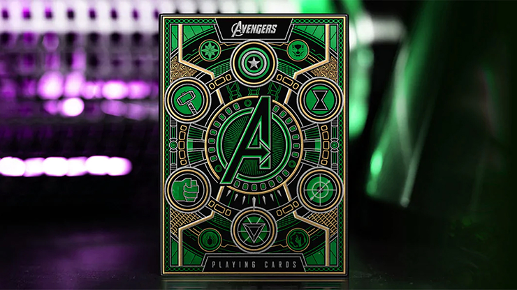 Avengers: Infinity Saga Playing Cards | Theory 11 - Grün - theory11