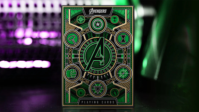 Avengers: Infinity Saga Playing Cards | Theory 11 - Green - theory11