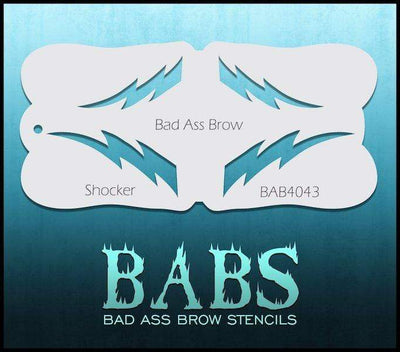 Bad Ass Brows Shocker Pochoirs Bad Ass Deinparadies.ch