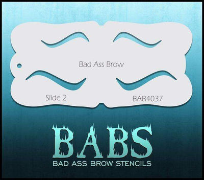 Bad Ass Brows Diapositiva 2 Bad Ass Stencils Deinparadies.ch