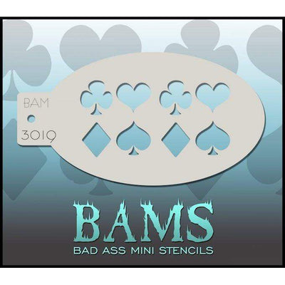 Bad Ass Mini Kartensymbole Bad Ass Stencils bei Deinparadies.ch