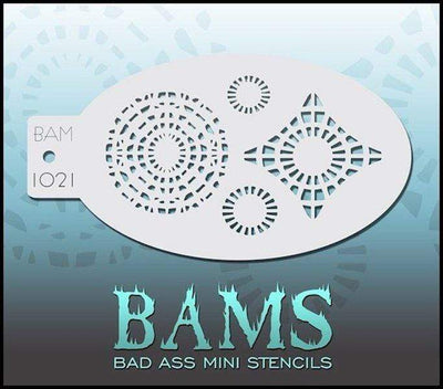 Bad Ass Mini Ornament Atlantis Bad Ass Stencils Deinparadies.ch