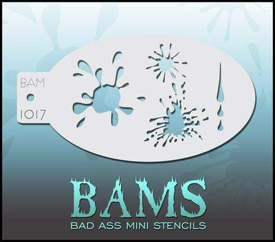Bad Ass Mini Splatter Bad Ass Stencils Deinparadies.ch