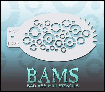 Bad Ass Mini SteamPunk Bad Ass Stencils bei Deinparadies.ch