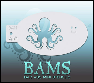 Bad Ass Mini Squid Bad Ass Stencils Deinparadies.ch