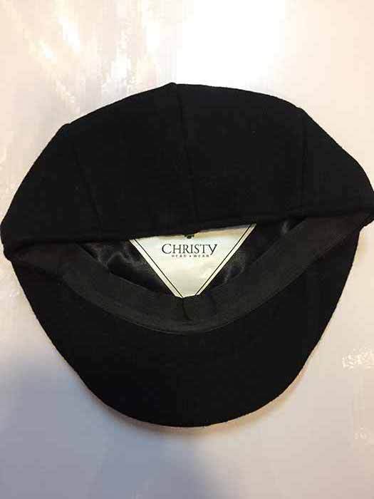 Sombrero balmoral negro Christy's en Deinparadies.ch