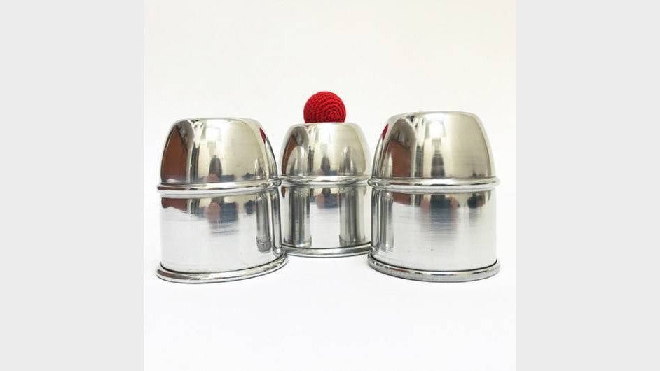 Cup game Cups & Balls Regular | Bazar de Magia Aluminum Murphy's Magic Deinparadies.ch