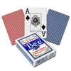 Indice Jumbo del mazzo Bee Poker - 12 mazzi (6rosso/6blu) - USPCC