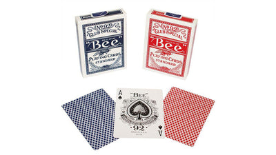 Naipes Baraja Bee Poker - 12 barajas (6 rojas/6 azules) - USPCC