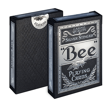 Bee Silver Stinger Playing Cards USPCC bei Deinparadies.ch