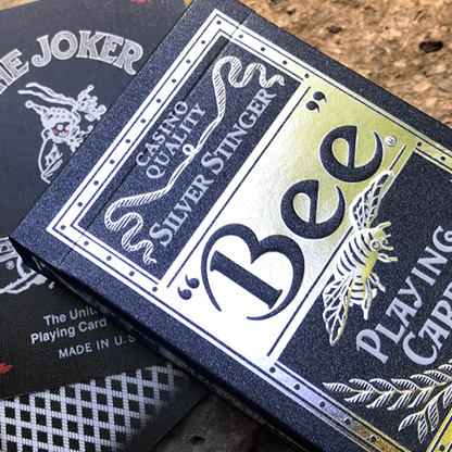 Bee Silver Stinger Playing Cards USPCC bei Deinparadies.ch