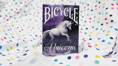 Tarjetas Unicornios Anne Stokes - Púrpura - Bicycle